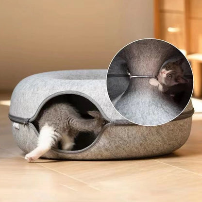 Cat Tunnel Bed